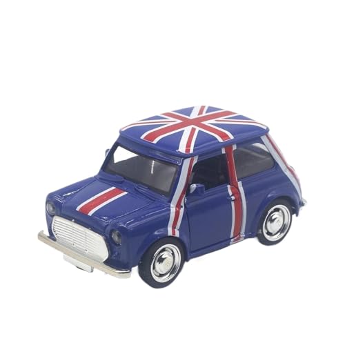 SYYANFEI Casting Car Modell Für Miniatur-Legierungsmodell Druckguss-Spielzeugauto Party Ornament Geschenk Spielzeugauto(Blau) von SYYANFEI
