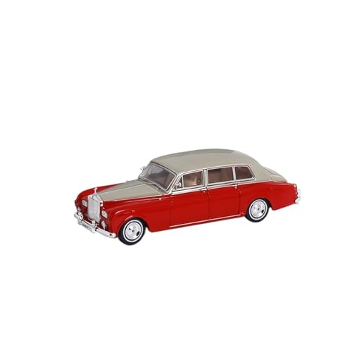 SYYANFEI Casting Car Modell Limitierter Rolls-Royce Phantom VI 1:64 Für Die 6 Generation Vintage-Automodell Aus Metalldruckguss Geschenk Zur Sammlung Spielzeugauto(Rot) von SYYANFEI