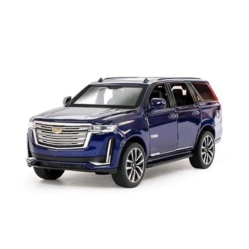SYYANFEI Casting Car Modell Maßstabgetreue Nachbildung 1:32 Für Cadillac Escalade Geländewagen Druckguss-Metalllegierung Modellauto Sound Light Pull Back Collection Toy Gifforts Spielzeugauto(Blau) SYYANFEI Casting Car Modell Maßstabgetreue Nachbildung 1:32 Für Cadillac Escalade Geländewagen Druckguss-Metalllegierung Modellauto Sound Light Pull Back Collection Toy Gifforts Spielzeugauto(Blau) von SYYANFEI