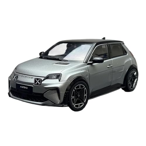 SYYANFEI Guss Auto Modell 1/18 Skala 5 / A290 Fast Echtes Auto Modell Urlaub Geschenk Sammlung Sterben Statische Ornament Fahrzeuge spielzeugauto(Gray) von SYYANFEI