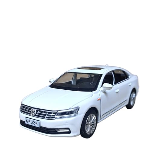 SYYANFEI Guss Auto Modell 1:32 Für Volkswagen Touareg Lenkung Stoßdämpfende Metall Miniatur Auto Junge Sammlung Ornament Spielzeug Fahrzeuge spielzeugauto(White) von SYYANFEI
