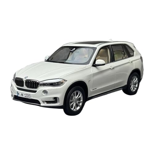 SYYANFEI Guss Auto Modell Maßstab 1/18 Für BMW X5 F15 2012 Offroad-SUV-Legierungsautomodell Sammeln Geburtstagsgeschenk Fahrzeuge spielzeugauto(White) von SYYANFEI