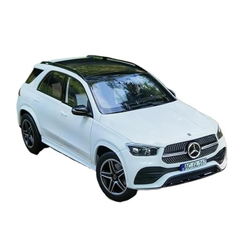SYYANFEI Guss Auto Modell Maßstab 1:18 Für 2019 FÜR Benz GLE Replica Off-Road In Luxus-SUV-Modell Metallsammlung Geschenk Für Freunde Und Verwandte Fahrzeuge spielzeugauto(White) von SYYANFEI