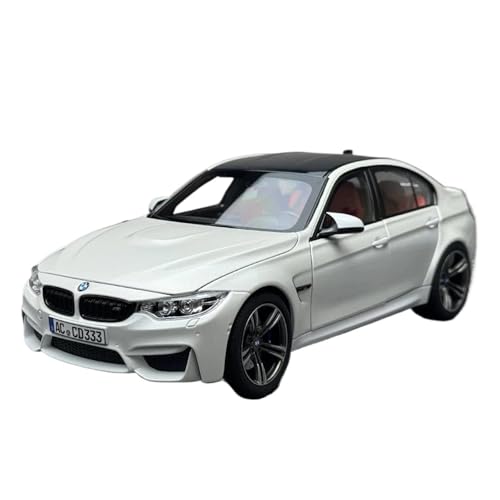 SYYANFEI Guss Auto Modell Maßstab 1:18 Für BMW M3 Fünfte Generation F80 Legierung Automodell Limousine An Einen Freund Sammlung Von Geburtstagsgeschenken Fahrzeuge spielzeugauto(White) von SYYANFEI