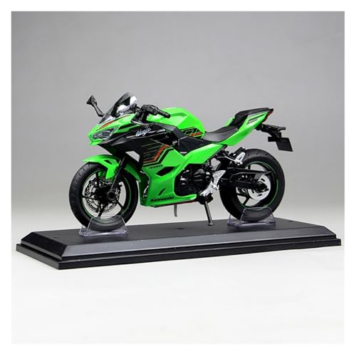 SYYANFEI Mini Alloy Motorrad Model 1:12 Für Kawasaki 400 Legierung Casting Motorrad Modell Spielzeug Auto Sammlung Erwachsene Jungen Geschenk Druckguss-Nachbildung(Grün) von SYYANFEI