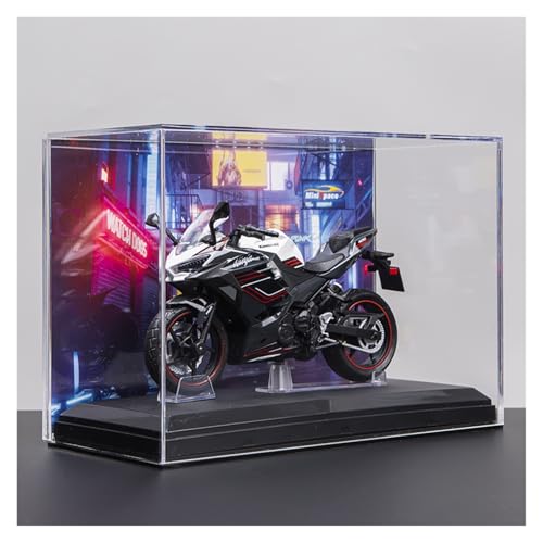 SYYANFEI Mini Alloy Motorrad Model 1:12 Für Kawasaki 400 Modell Motorrad Spielzeug Legierung Diecast Auto Hobby Desktop Ornament Geschenk Druckguss-Nachbildung(Black-B) von SYYANFEI