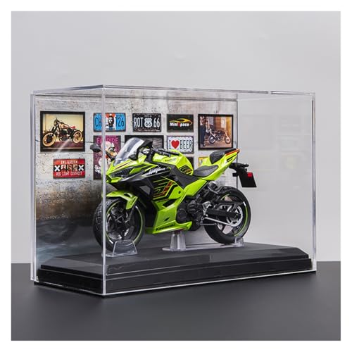 SYYANFEI Mini Alloy Motorrad Model 1:12 Für Kawasaki 400 Modell Motorrad Spielzeug Legierung Diecast Auto Hobby Desktop Ornament Geschenk Druckguss-Nachbildung(Green-A) von SYYANFEI