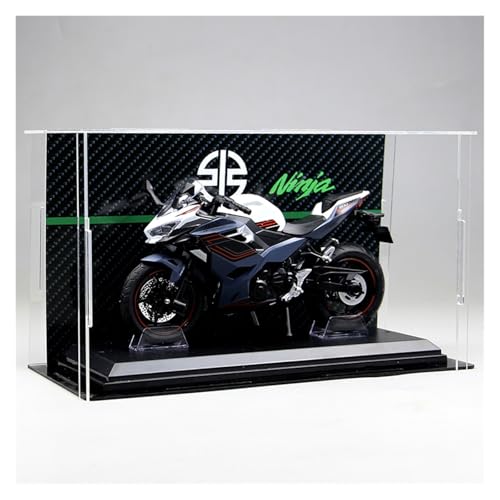 SYYANFEI Mini Alloy Motorrad Model 1:12 Für Kawasaki Ninja 400 Legierung Motorrad Diecast Modell Miniatur Spielzeug Auto Sammlung Dekoration Geschenk Druckguss-Nachbildung(Gray) von SYYANFEI
