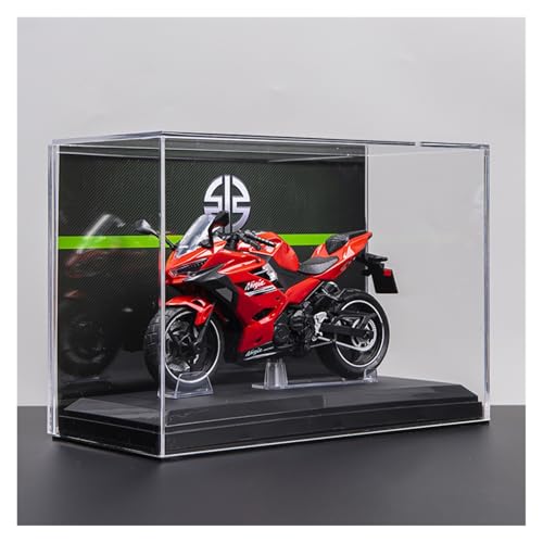 SYYANFEI Mini Alloy Motorrad Model 1:12 Für Kawasaki Ninja 400 Motorrad Legierung Modell Autos Spielzeug Statische Display Fahrzeug Souvenir Geschenk Druckguss-Nachbildung(Red-A) von SYYANFEI