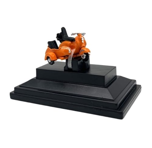 SYYANFEI Mini Alloy Motorrad Model 1:76 Für Britischen Mini Motorrad Gold Legierung Modell Simulation Sammlung Ornamente Schmuck Druckguss-Nachbildung(Orange) von SYYANFEI