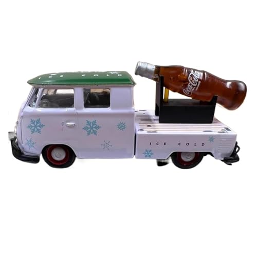 SYYANFEI Miniatur Motorfahrzeug-Modelle 1: 64 für VW 1959 T1 Van Legierung Dekoration Fahrzeug Szene Sammlung Display Geschenk Ornament Hobby Spielzeug Spielzeugauto von SYYANFEI