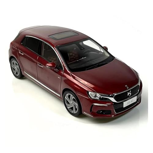 SYYANFEI Miniatur Motorfahrzeug-Modelle 1:18 Für DS 4S Metall-Modellauto Statisches Display Kollektion Spielzeugauto von SYYANFEI