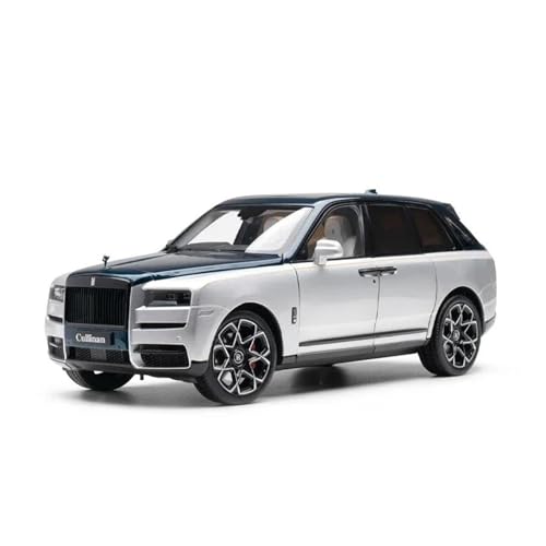SYYANFEI Miniatur Motorfahrzeug-Modelle 1:18 Für Limitierte Auflage Eines Rolls-Royce Cullinan, Legierungs-Kompressionswellen-Miniaturmodell, Sammlerstück Für Erwachsene Spielzeugauto(White) von SYYANFEI