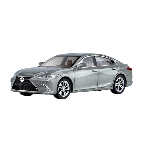 SYYANFEI Miniatur Motorfahrzeug-Modelle 1:24 Für Lexus ES300 Große Luxuslimousine Metall Computer Bücherregal Ornament Sammlung Geschenk ﻿ Spielzeugauto(Gray) von SYYANFEI