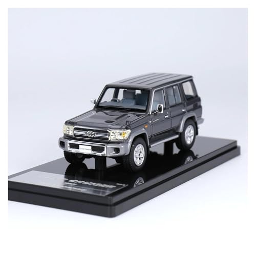 SYYANFEI Miniatur Motorfahrzeug-Modelle 1:43 Für S Land Cruiser Van 30 Jahrestag Geländewagen Modellauto Fan-Kollektion Home Statische Dekoration ﻿ Spielzeugauto(Schwarz) von SYYANFEI