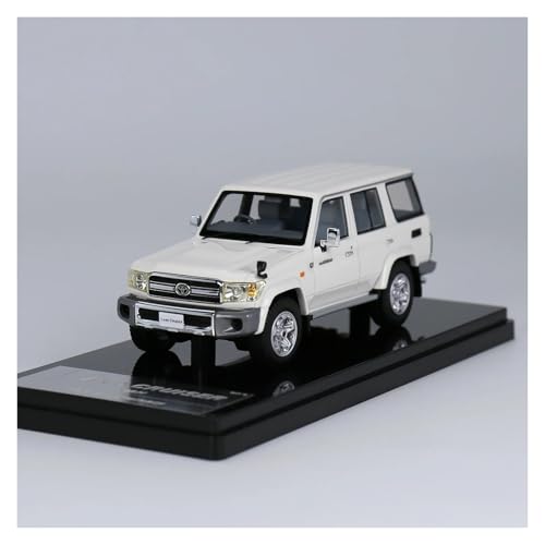 SYYANFEI Miniatur Motorfahrzeug-Modelle 1:43 Für S Land Cruiser Van 30 Jahrestag Geländewagen Modellauto Fan-Kollektion Home Statische Dekoration ﻿ Spielzeugauto(White) von SYYANFEI
