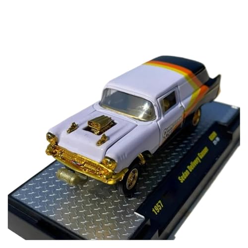 SYYANFEI Miniatur Motorfahrzeug-Modelle 1:64 Für Chevy American Muscle Statisches Metallfahrzeug Ausstellungsgeschenk Freunde Geburtstagsgeschenk Spielzeugauto von SYYANFEI
