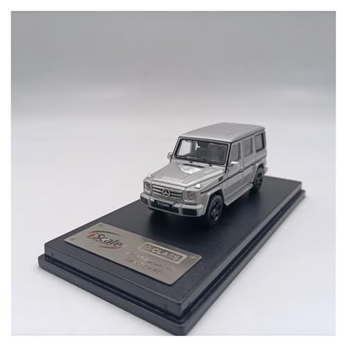 SYYANFEI Miniatur Motorfahrzeug-Modelle 1:64 Für Mercedes-Benz G-KLASSE Geländewagen Druckgussauto Statische Ornamente Sammlung Spielzeug Geschenke Spielzeugauto(Gray) von SYYANFEI