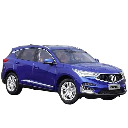 SYYANFEI Miniatur Motorfahrzeug-Modelle Druckguss 1:18 Für Maßstab Acura RDX Simulation Legierung Auto Modell Fan Sammlung Hause Dekoration Metall Ornamente Spielzeugauto(Blau) von SYYANFEI