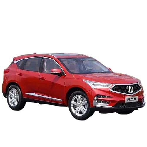 SYYANFEI Miniatur Motorfahrzeug-Modelle Druckguss 1:18 Für Maßstab Acura RDX Simulation Legierung Auto Modell Fan Sammlung Hause Dekoration Metall Ornamente Spielzeugauto(Rot) von SYYANFEI