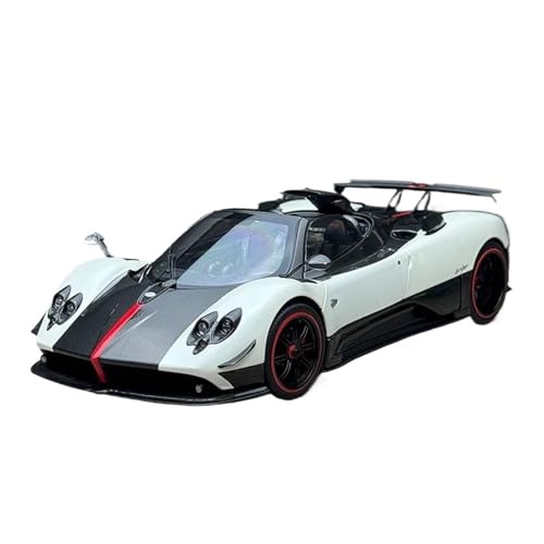 SYYANFEI Miniatur Motorfahrzeug-Modelle Maßstab 1/18 Für Pagani Zonda Cinque Roadster 2009 Cabrio Supercar Modellsammlung Geschenk Für Freunde Und Familie Spielzeugauto von SYYANFEI