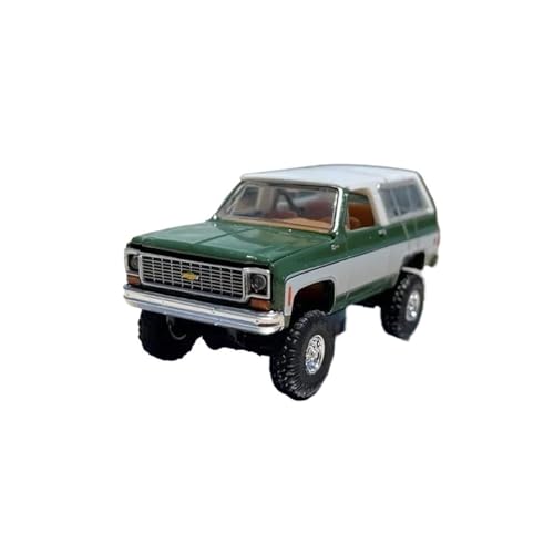 SYYANFEI Miniatur Motorfahrzeug-Modelle Maßstab 1/64 Für Chevy K5 SUV Fertiges Metallfahrzeug Statische Dekoration Geschenksammlung Display Spielzeugauto von SYYANFEI