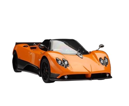 SYYANFEI Miniatur Motorfahrzeug-Modelle Maßstab 1:18 Für Pagani Zonta Zonda F 2005 Fast Echtes Superauto Modelllegierung, Sammlungsgeschenk Für Freunde Und Familie Spielzeugauto von SYYANFEI