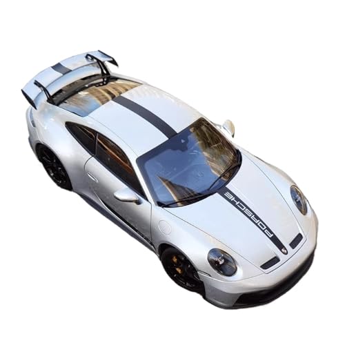 SYYANFEI Miniatur Motorfahrzeug-Modelle Maßstab 1:18 Für Porsche 911 992 GT3 2021 Rennsportmodell Metallauto Statische Anzeige Weihnachtsgeschenksammlung Spielzeugauto von SYYANFEI