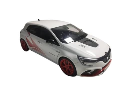 SYYANFEI Miniatur Motorfahrzeug-Modelle Renault Megane Rs Trophy R 2022 Druckguss 1:18 Für Maßstab Legierung Simulation Auto Modell Hobby Sammlerstück Auto Souvenir Geschenke Spielzeugauto(White) von SYYANFEI