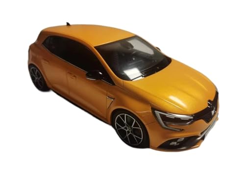 SYYANFEI Miniatur Motorfahrzeug-Modelle Renault Megane Rs Trophy R 2022 Druckguss 1:18 Für Maßstab Legierung Simulation Auto Modell Hobby Sammlerstück Auto Souvenir Geschenke Spielzeugauto(Yellow) von SYYANFEI