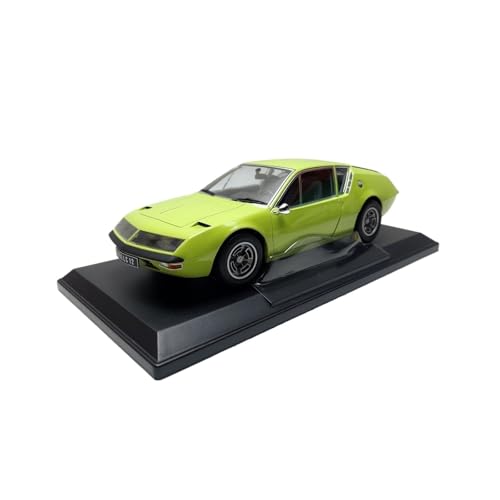 SYYANFEI Modellauto 1/18 Für Renault Alpine A310 1600vf Legierung Klassische Statische Druckguss Fahrzeug Spielzeug Desktop Dekoration Enthusiasten Spielzeugauto(Grün) von SYYANFEI