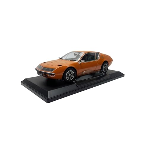 SYYANFEI Modellauto 1/18 Für Renault Alpine A310 1600vf Legierung Klassische Statische Druckguss Fahrzeug Spielzeug Desktop Dekoration Enthusiasten Spielzeugauto(Orange) von SYYANFEI