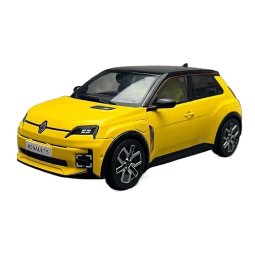 SYYANFEI Modellauto 1/18 Für Statische Druckguss-Fahrzeugmodelle Im Maßstab 5 / A290 Enthusiasten Spielzeugauto(Yellow) von SYYANFEI