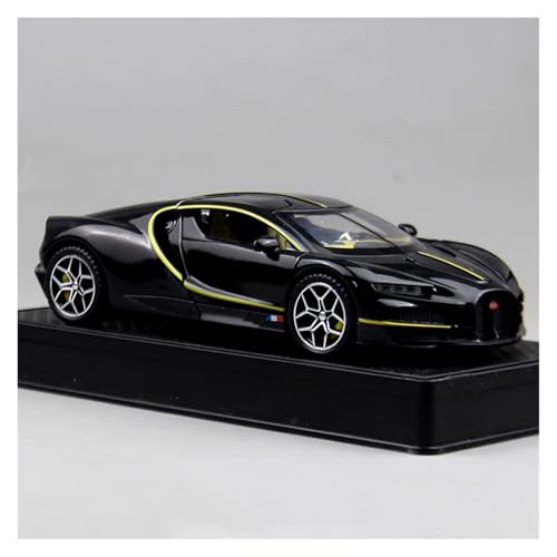 SYYANFEI Modellauto 1/32 Für Bugatti Tourbillon Legierung Rennwagen Modell Statische Ornament Geschenk Enthusiasten Spielzeugauto(Schwarz) von SYYANFEI