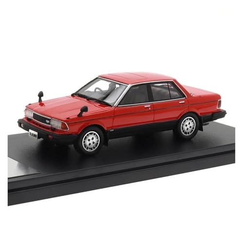 SYYANFEI Modellauto 1/43 Für Bluebird (1983) Klassische Miniaturfahrzeuge Aus Legierung Mit Display-Basis Statische Ornamentsammlung Enthusiasten Spielzeugauto(Rot) von SYYANFEI