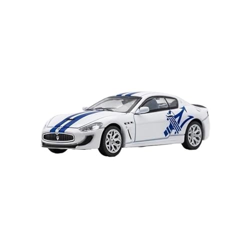 SYYANFEI Modellauto 1/64 für GranTurismo Modell Sportwagen Oldtimer Fahrzeug Kreativität Unbegrenzt Enthusiasten Spielzeugauto(White) von SYYANFEI