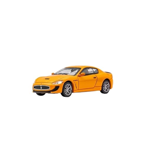 SYYANFEI Modellauto 1/64 für GranTurismo Modell Sportwagen Oldtimer Fahrzeug Kreativität Unbegrenzt Enthusiasten Spielzeugauto(Yellow) von SYYANFEI