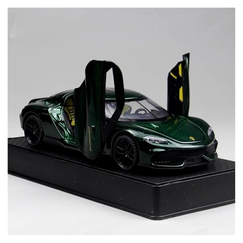 SYYANFEI Modellauto 1 24 Für Koenigsegg Legierung Modellauto Spielzeug Sammlung Desktop Display Geschenk Enthusiasten Spielzeugauto(Grün) von SYYANFEI