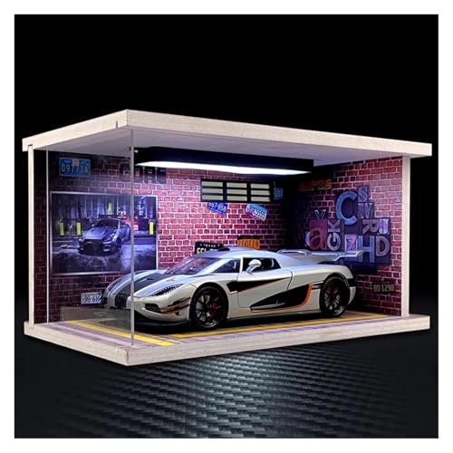 SYYANFEI Modellauto 1 24 Für Koenigsegg Racing Sports Sammlermodell Auto Geburtstagsgeschenk Idee Enthusiasten Spielzeugauto(Gray) von SYYANFEI
