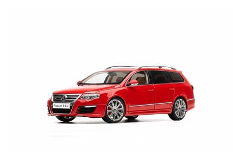 SYYANFEI Modellauto 1: 18 Für Volkswagen Passat R36 Travel Edition Legierung Vollständig Offenes Automodell Spielzeug Festival Geschenk Enthusiasten Spielzeugauto(Rot) von SYYANFEI