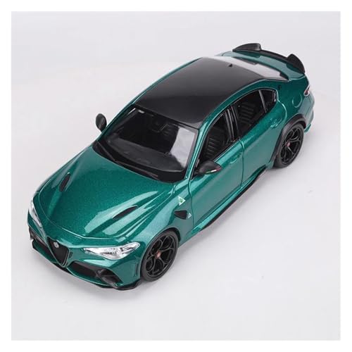 SYYANFEI Modellauto 1:18 Für Alfa Romeo Giulia GTAm Alle Türen Öffnen Legierung Modell Auto Spielzeug Hobby Fahrzeuge Sammlung Ornamente Display Enthusiasten Spielzeugauto(Blau) von SYYANFEI