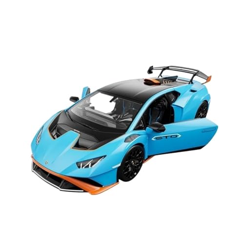 SYYANFEI Modellauto 1:18 Für Große Huracan STO Rennwagen Spielzeug Hyper Fahrzeuge Modell Simulation Sammlung Spielzeug Geschenk Dekoration Enthusiasten Spielzeugauto von SYYANFEI