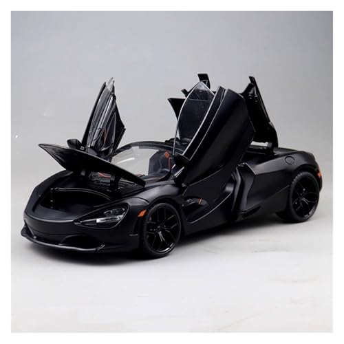 SYYANFEI Modellauto 1:18 Für McLaren 720S Legierung Modell Auto Spielzeug Sport Auto Jungen Fahrzeug Geschenk Enthusiasten Spielzeugauto(Schwarz) von SYYANFEI
