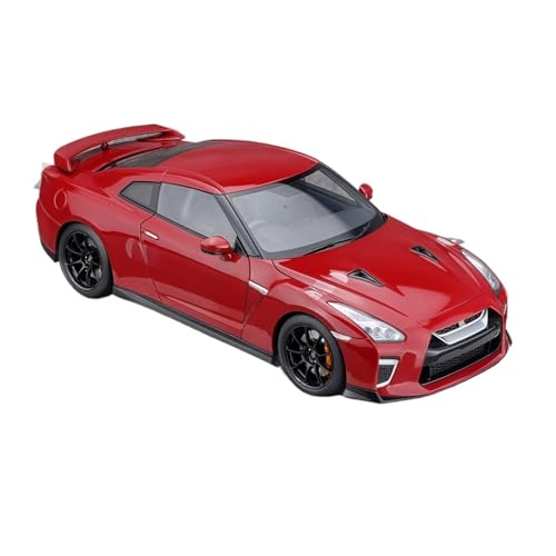 SYYANFEI Modellauto 1:18 Für Nissan GTR R35Track Edition NISMO 2020 Legierung Diecast Modell Auto Hobby Dekorative Geschenk Enthusiasten Spielzeugauto(Rot) von SYYANFEI
