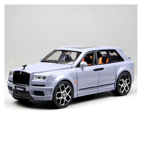 SYYANFEI Modellauto 1:20 Für Rolls-Royce Cullinan Legierung Spielzeugauto Sammlung Ornamente Für Jungen Enthusiasten Traumgeschenk Enthusiasten Spielzeugauto(Gray) von SYYANFEI