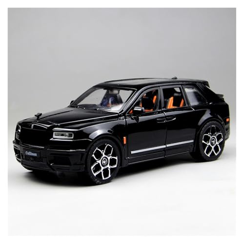 SYYANFEI Modellauto 1:20 Für Rolls-Royce Cullinan Legierung Spielzeugauto Sammlung Ornamente Für Jungen Enthusiasten Traumgeschenk Enthusiasten Spielzeugauto(Schwarz) von SYYANFEI