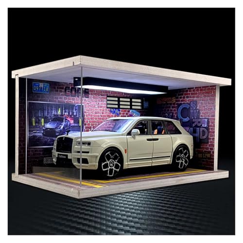 SYYANFEI Modellauto 1:20 Für Rolls-Royce Cullinan Mit Display Box Druckguss Auto Statische Sammler Dekorative Geschenk Enthusiasten Spielzeugauto(White) von SYYANFEI