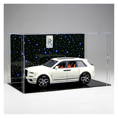 SYYANFEI Modellauto 1:20 Für Rolls-Royce Cullinan Mit Display Box Legierung Auto Modell Spielzeug Sammlung Ornamente Geschenk Enthusiasten Spielzeugauto(White) von SYYANFEI