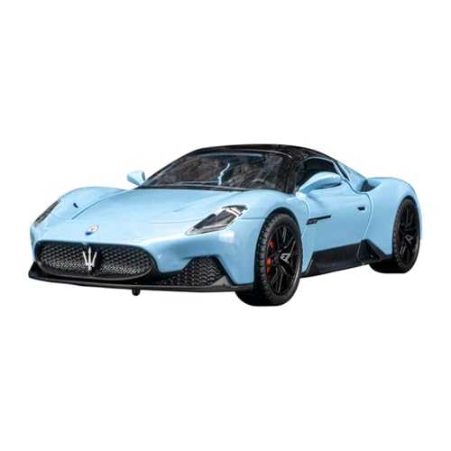 SYYANFEI Modellauto 1:22 Für Masha MC20 Fertigen Produkt Simulation Sound Und Licht Pull Back Legierung Modell Auto Hobby Spiel Enthusiasten Spielzeugauto(Blau) von SYYANFEI