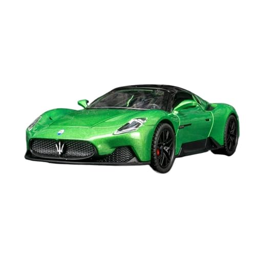 SYYANFEI Modellauto 1:22 Für Masha MC20 Fertigen Produkt Simulation Sound Und Licht Pull Back Legierung Modell Auto Hobby Spiel Enthusiasten Spielzeugauto(Grün) von SYYANFEI